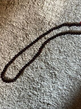 15” Strand of 5mm High Quality Genuine Garnet Beads